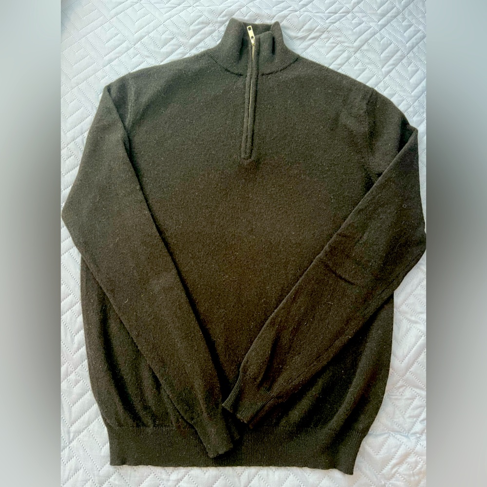Cashmere Half-Zip Sweater
